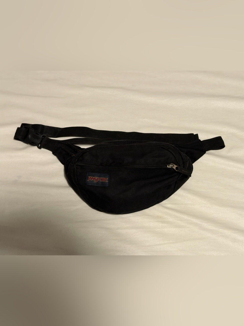 Jansport Black Fanny Pack with Adjustable Strap